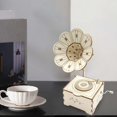 thumbnail image 4 of Rompecabezas de Madera 3D, Modelo de Gramófono, Caja Musical Grabada, Tocadiscos de Rompecabezas para Modelo Mecánico, Decoración de Habitación, Amigo CUTICAT Rompecabezas Juguetes Juego, 4 of 6