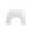 White, variant on Qholemyo Stool For Toilet Low Stepping Stool With Nonslip Base Enhanced Stability For Bathroom Use Elegant For Adults For Living Room And Shower Step Stool Small Step Stool