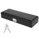 thumbnail image 1 of Aluminum heavy - duty truck tool box con handle y lock, waterproof, para pickup trucks, negra, 1 of 6