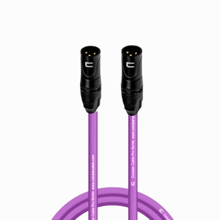 Coluber Cable 3-Pin Male Balanced XLR Cable-Professional Microphone Cable