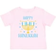 thumbnail image 3 of Inktastic Happy Hanukkah with Menorah and Stars Boys or Girls Baby T-Shirt, 3 of 5