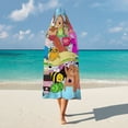 thumbnail image 5 of Adventure Time Wearable Blanket Cloak Arctic Velvet Hooded Blanket Soft Fuzzy Hoodie Blanket Cape for Adults Kids 40"x50", 5 of 8