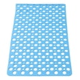 thumbnail image 3 of Alfombrilla de baño antideslizante con ventosas fuertes, TPE azul para máxima seguridad y comodidad en la ducha, la bañera o la cocina, diseño sin olor, 3 of 8