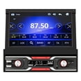 thumbnail image 3 of 7 Inch Car MP5 AM/FM Radio Retractable Touch Screen MP5 Player B-luetooth Wireless C-arplay A-ndroid Auto Electric Accessary by YFind, 3 of 9