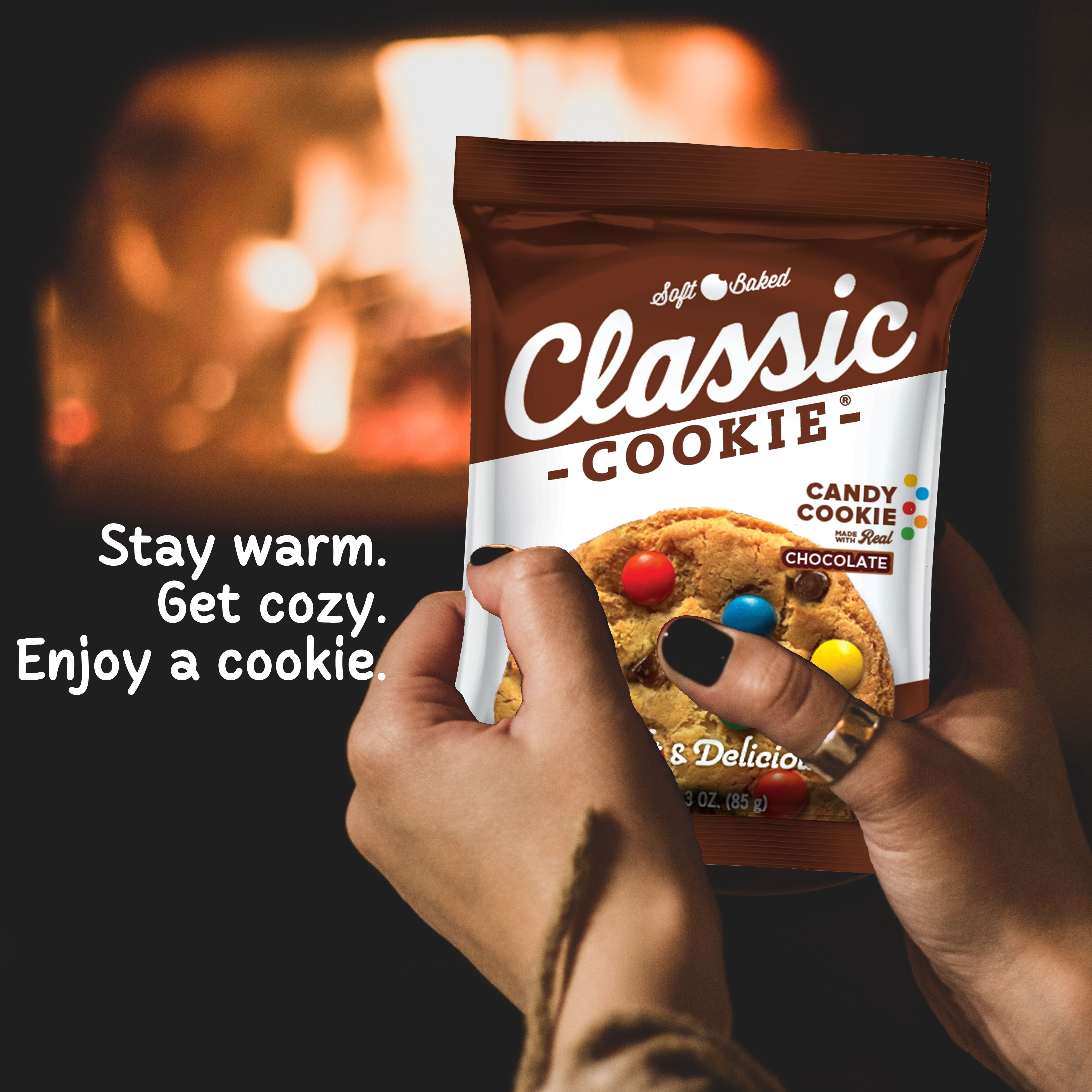 (5 pack) Classic Cookie® 3oz Candy Cookie Soft Baked