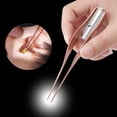 thumbnail image 4 of Ear Wax Removal Tools 3 Pcs With LED Light Ear Spoon Digger And Tweezers For Ear Health Care And Nose Cleaning Pick Nipper For Child Adult, 4 of 8