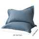 thumbnail image 2 of Fundas de almohada de tejido de algodón Tamaño estándar - cierre de envoltura suave y transpirable - 18,89x29,13 in, paquete de 2 - amarillo, morado, gris, café, azul, rosa, 2 of 6