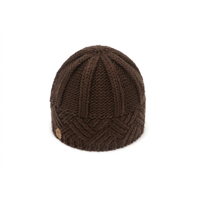Gorro de lana de punto con aguja gruesa y cuadros de diamantes de estilo retro europeo y americano, gorro de lana de moda para otoño e invierno para hombres y mujeres