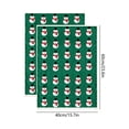 thumbnail image 3 of Fievgin Christmas Kitchen Towels Set of 2, Soft Absorbent Holiday Hand Towels with Snowman Design for Bathroom Kitchen, 16x24", 3 of 6