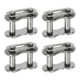 thumbnail image 1 of Unique Bargains 4Pack #50 Chain Master Connector Link Roller 5/8' Pitch Stainless Steel for 10A Chain, 1 of 6