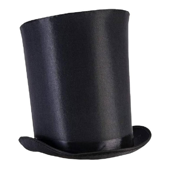 yuksok Top Hat Funny Deluxe Magician Hat for Themed Parties Halloween Birthday Parties