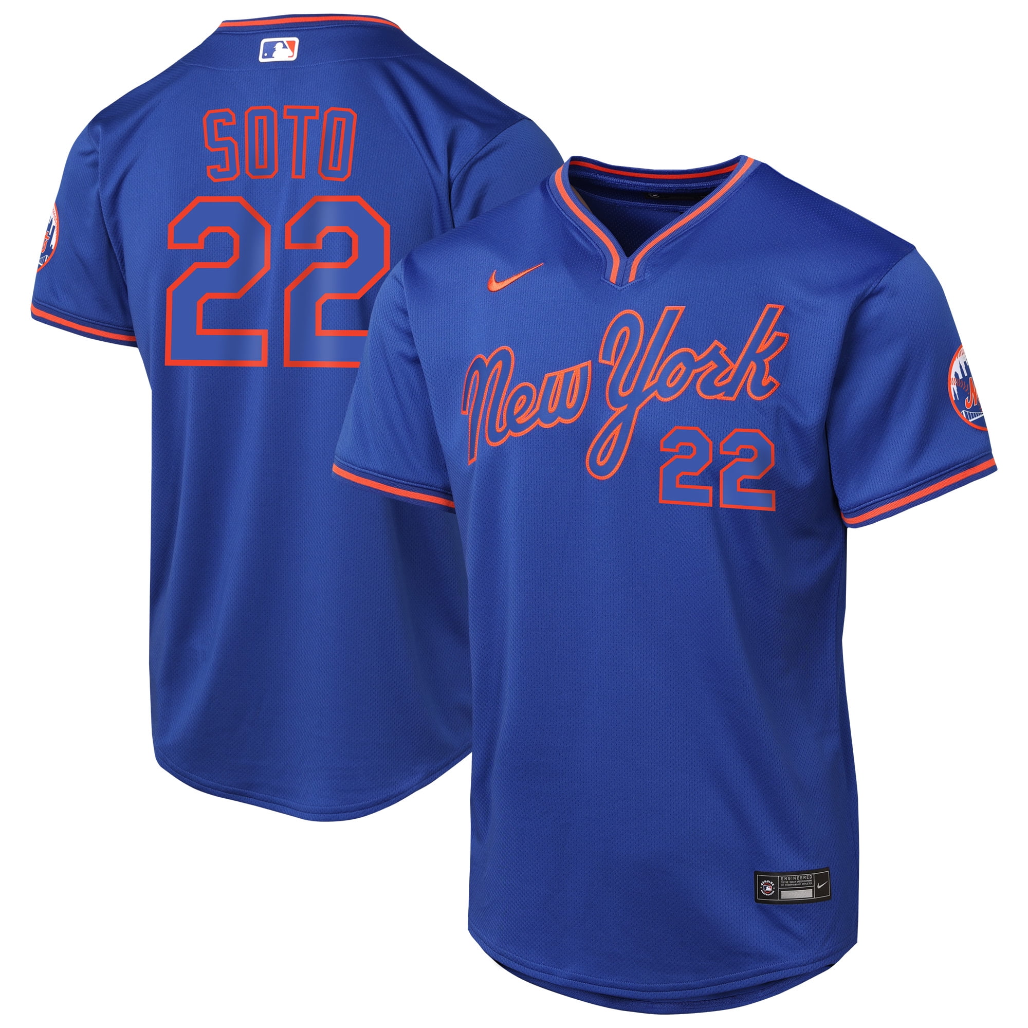 Youth Nike Francisco Lindor Graphite New York Mets 2024 City