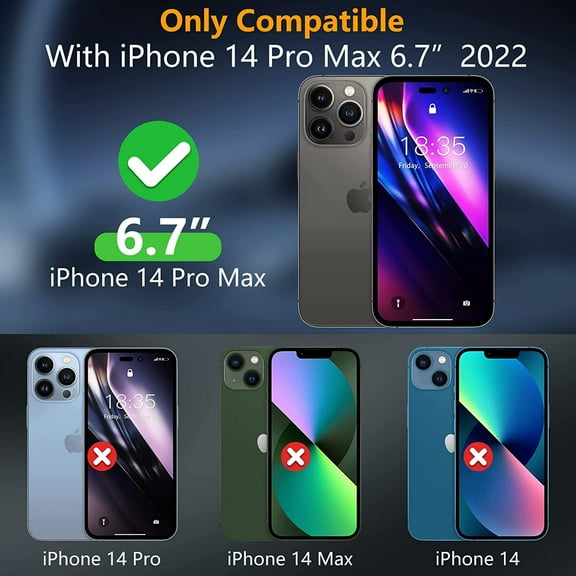 Allytech iPhone 14 Pro Max Case Cover, Ultra Slim Fit Lightweight Shockproof Anti-scratch Aluminum Metal Frame Case Camera Cover Bumper Case for Apple iPhoen 14 Pro Max 6.7 Inch - Darkblue