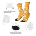 thumbnail image 3 of Bingfone Compression Socks for Women and Men Long Socks for Running Athletic Cycling Nurse- Flying Ducks, 3 of 6