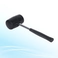 thumbnail image 1 of unbranded Martillo De Goma Negro Para Trabajo En Madera Con Mango De Y Flexible Antimarcas, 1 of 8