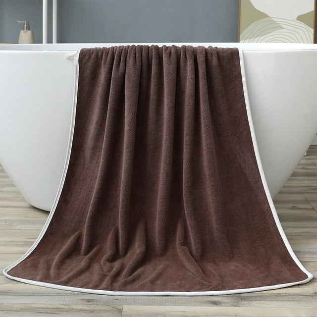 ZZkhGO Large Size Quick Dry Bath Towel, Super Absorbent Gym Travel Towel, Compact Lightweight for Spa Beach
