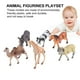 thumbnail image 2 of 6 piezas de figuras salvajes, animales de la jungla, juguetes, figuras de animales, modelo para accesorios educativos, niños, educativos, 2 of 6