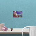 thumbnail image 4 of Christmas Holiday Santa Claus Night Sleigh Ride Home Business Office Sign, 4 of 7