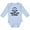 AE-Light Blue, variant on Daddy Little Co Counsel Lawyer Boys or Girls Long Sleeve Baby Bodysuit