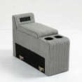 thumbnail image 2 of Modular Sofa Single Armrest Backrest Module for Modular Sectional Sofa Couch Side ArmrestGray + Corduroy + 1 Seat_1, 2 of 35