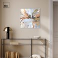 thumbnail image 3 of Golden Aesthetic Boho Abstract Wall Art Canvas Wall Art by Art Remedy, White Floater Frame, 25" x 25", 3 of 7