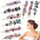 thumbnail image 4 of 12 horquillas de flores para el pelo, horquillas decorativas, accesorios para el pelo de flores para fiestas y bodas., 4 of 8
