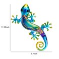 thumbnail image 2 of Craft Iron Gecko Pendant for Home, Blue, 2 of 5