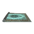 thumbnail image 2 of Ahgly Company Indoor Square Persian Light Blue Traditional Area Rugs, 3' Square, 2 of 4