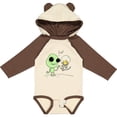 thumbnail image 3 of Inktastic Alien and Astronaut Kitty Cat Boys or Girls Long Sleeve Baby Bodysuit, 3 of 5