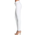 thumbnail image 3 of Stretch Skinny Knit Jegging Pants (White), 3 of 6