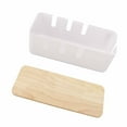 thumbnail image 1 of Wooden Cord Organizer Box, Cable Management Box Dustproof Durable  For Desk For Office, 1 of 8