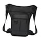 thumbnail image 5 of Riñonera para hombre, bolso de hombro, bolso de pierna para motocicleta, riñonera impermeable, informal Negro, 5 of 9