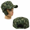 Adjustable Camouflage Hunters Ear Warmer Winter Hat Stalker Cap Woodland Camo - New with box/tags
