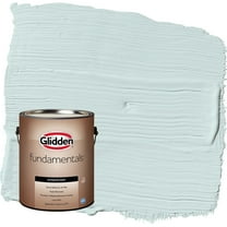 Glidden Fundamentals Watery Blue / Aqua Satin Exterior Paint, 1 Gallon