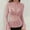 Pink, variant on Lace Tops for Women Black Turtleneck Sheer Ruffle Sleeve Tunic Blouses Women Long Sleeve Tees XL