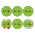 thumbnail image 2 of Bingfone Vintage Drink Coffee And Do Good Leather Drinks Coasters With Set Of 6,Suitable For Home Kitchen,Coffee Cup Coasters Home Gift, 2 of 9