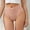Khaki, variant on High Waisted Women's Thongs Lightweight Soft Stretch Underwear Breathable High Cut Comfort Panties for Everyday Wear