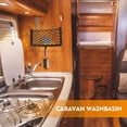 thumbnail image 4 of 5 Piezas Redes de Almacenamiento para RV Maletero de Coche 36x18cm Bolsa de Accesorios para Cubiertos Multifunción Barco Hogar (con Gancho, Tornillo, Tapa de Tornillo), 4 of 5