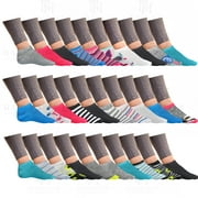 Private Label Women’s Colorful Low-Cut Ankle Socks for Female (20 or 50 Pairs)