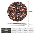 thumbnail image 2 of Lukts Winter Holiday Christmas for Bone China Decorative Plates, Ceramic Plates, Dinner Plates with Display Stand, Artistic Ceramic Decorations Suitable for Home and Office-10in, 2 of 6