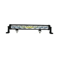 TrailFX 22SRSAUX Light Bar LED 22"L  16 Clear OSRAM Bulbs 128W  W/ hdwe & Wiring