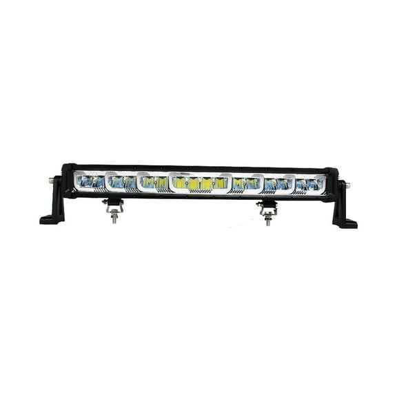 TrailFX 22SRSAUX Light Bar LED 22"L  16 Clear OSRAM Bulbs 128W  W/ hdwe & Wiring