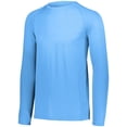 thumbnail image 1 of Tee-Shirt à Manches Longues Absorbant l'Humidité Bleu Columbia, 1 of 1