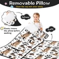 thumbnail image 3 of German Shepherd Dog and Footprint Toddler Nap Mats for Kids Preschool,Sleeping Mat Bag or Kids,Toddler Sleeping Bag,Toddler Nap Mat or Daycare, 3 of 6