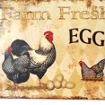 thumbnail image 4 of Fresh Eggs Sign Wooden Retro Vintage Sign Country Home Decor Farmhouse Rustic Sign (FARM FRESH EGGS 3), 4 of 6