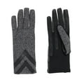 thumbnail image 2 of Isotoner  Touchscreen Shortie Chevron Unlined Winter Glove (Women), 2 of 5