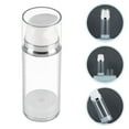 thumbnail image 3 of Shisuyan Transparent Travel Squeeze Bottles For Toiletries Leakproof Refillable Lotion Bottles Small Travel Containers For Shampoo Essential Oils Lotions 100ml, 3 of 8