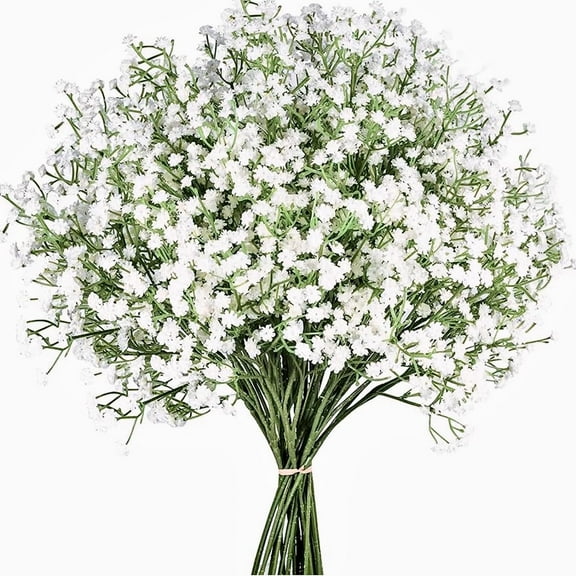 Babys Breath Artificial Flowers, 6Pcs/12Pcs/18Pcs Gypsophila Real Touch Flowers for Wedding Party Home Garden Decoration, 21inch
