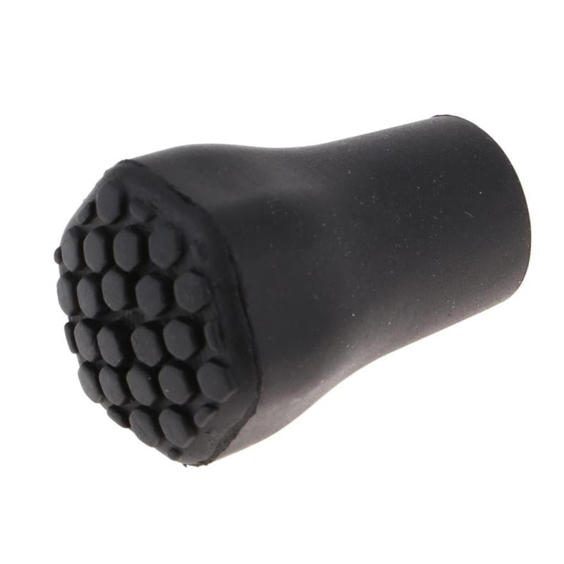 Rubber Trekking Poles Tips Replacement Pole Tip Protectors for Hiking
