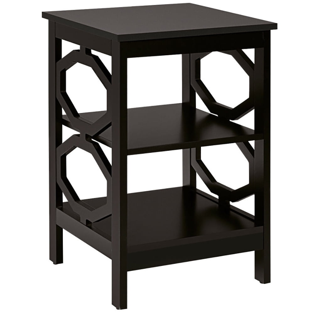 Finihen Side End Table, 3-tier Nightstand Sofa Side End Accent Table, Bed Side Tables, for Living Room, Bedroom, Coffee Finihen Side End Table, 3-tier Nightstand Sofa Side End Accent Table, Bed Side Tables, for Living Room, Bedroom, Coffee